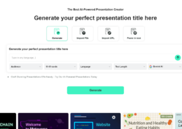 Is' that AI slides generator actually reliable